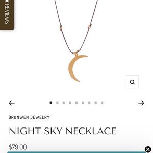 Bronwen Jewelry Night Sky Necklace